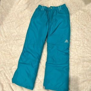 Teal Snow Pants
